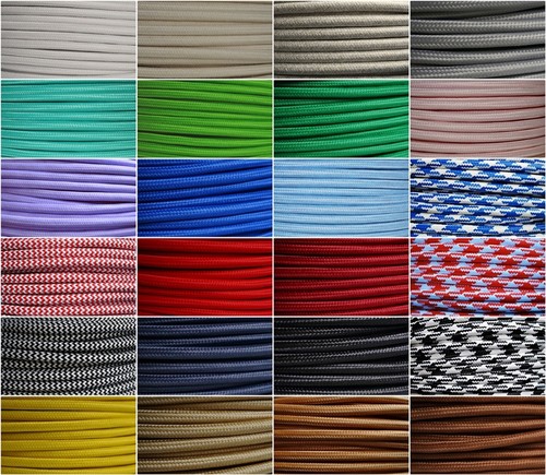 Câble textile - câble,
